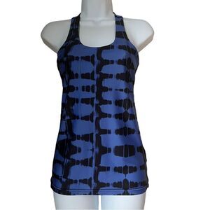 Dakine Women's Alohi Tech Tank Rashguard Sleeveless Shirt Medium Blue Lava sz M